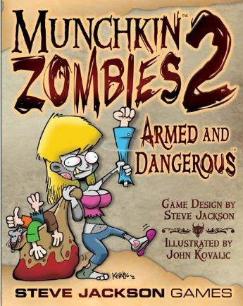 SJG1482 Munchkin Zombies 2 Armed and Dangerous by Steve Jackson Main Image