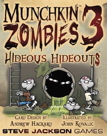 SJG1487 Hideous Hideouts - Munchkin Zombies 3 Main Image