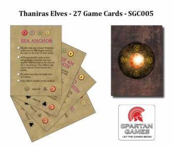 SPGSGC005 Thaniras Elves Game Cards The Uncharted Seas