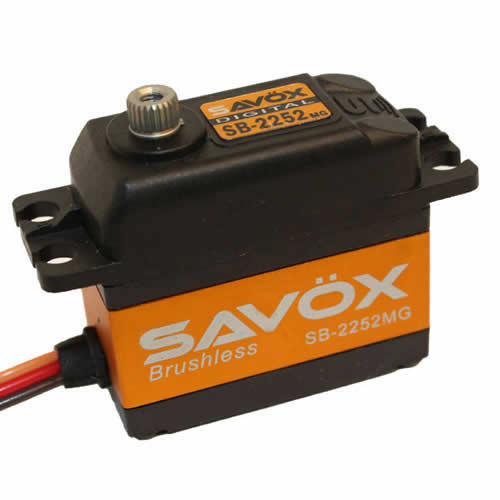 SVXSB2252MG Brushless Digital Servo Standard .045-69.4 at 6V Savox Main Image