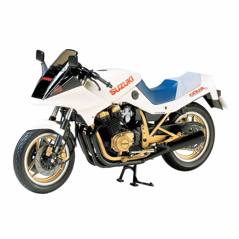 TAM14034 Suzuki GSX750s Katana 1/12 Scale Plastic Model Kit Tamiya Main Image