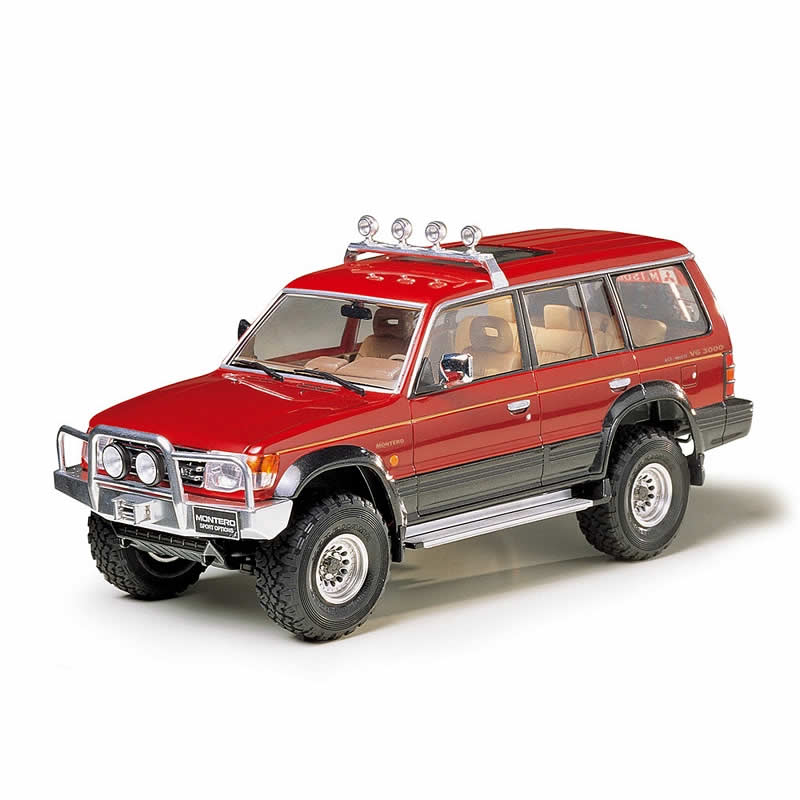 TAM24124 Mitsubishi Montero 1/24 Scale Plastic Model Kit Tamiya Main Image