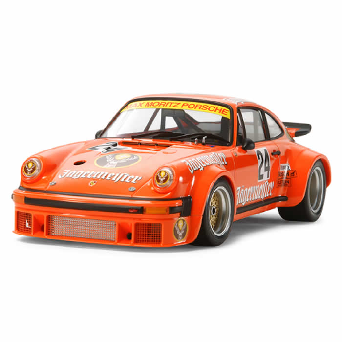 TAM24328 Porsche 934 Jagermeister 1/24 Scale Plastic Model Kit Main Image