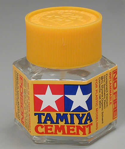 TAM87012 Plastic Cement 20ml Jar Tamiya Main Image