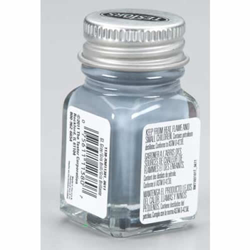 TES1138PT Gray Gloss Enamel Paint .25oz Bottle Testors Paints 2nd Image