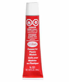 TES3501XPT Cement for Plastic Models 5/8oz Tube by Testers Main Image