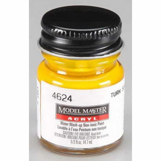TES4624 Turn Signal Amber .5 Oz Acrylic Paint Model Master Main Image