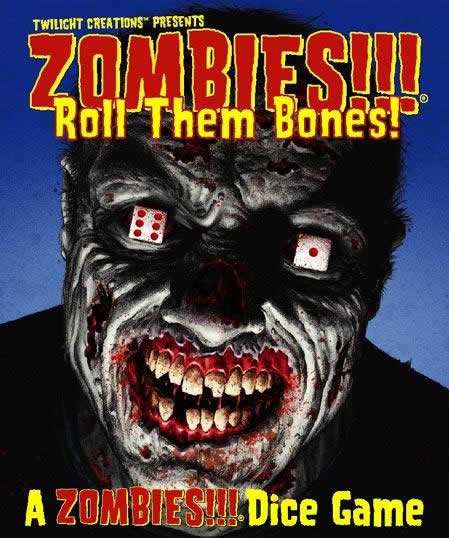 TLC2410 Roll the Bones - A Zombies!!! Dice Game by Twilight Main Image