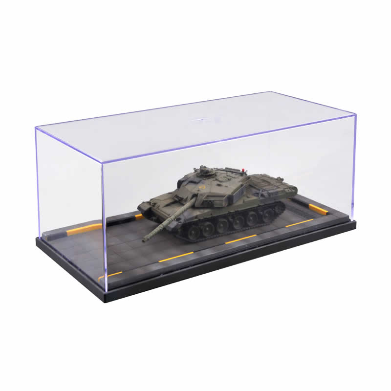 TRP9848 Display Case 1/24 Scale Vehicles 8.25L x 4W x 3.2H Trumpeter Main Image