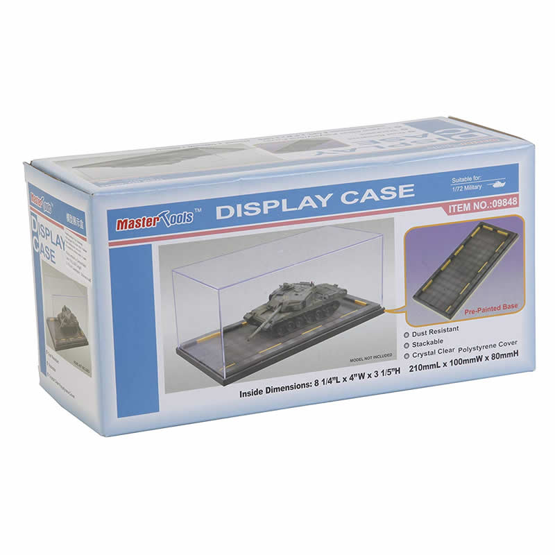 TRP9848 Display Case 1/24 Scale Vehicles 8.25L x 4W x 3.2H Trumpeter 2nd Image