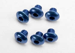 TX3940 Screws - 4x4 button-head machine - aluminum (blue) Main Image