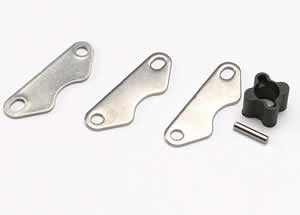 TX5565X Brake disc hub -  2mm pin (1) -  Brake pads (3) for Revo 3.3 Main Image