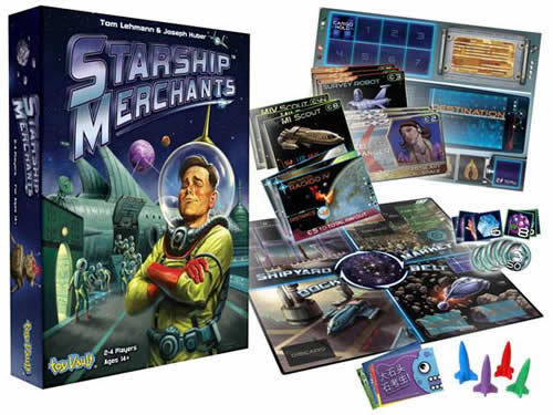 TYV75004 Starship Merchants Boardgame Main Image