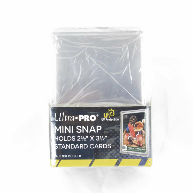 UPR15214 Card Holder Mini Snap for 3.5 x 2.5 Cards Pack of 10 2nd Image