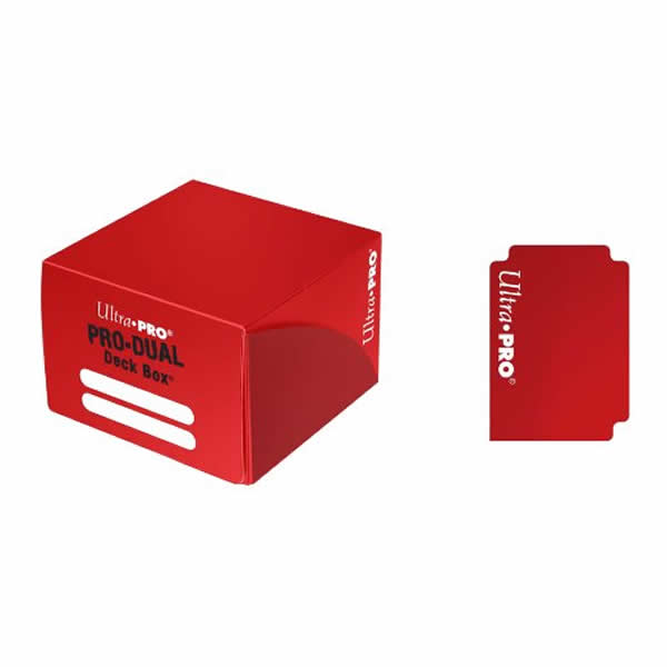 UPR82983 Red Small PRO Dual Deck Box Ultra Pro Main Image