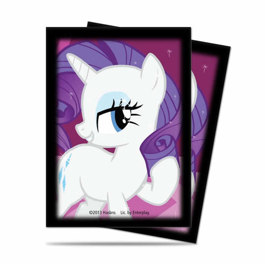 UPR84222 Rarity My Little Pony Standard Card Sleeves 65 Count Main Image