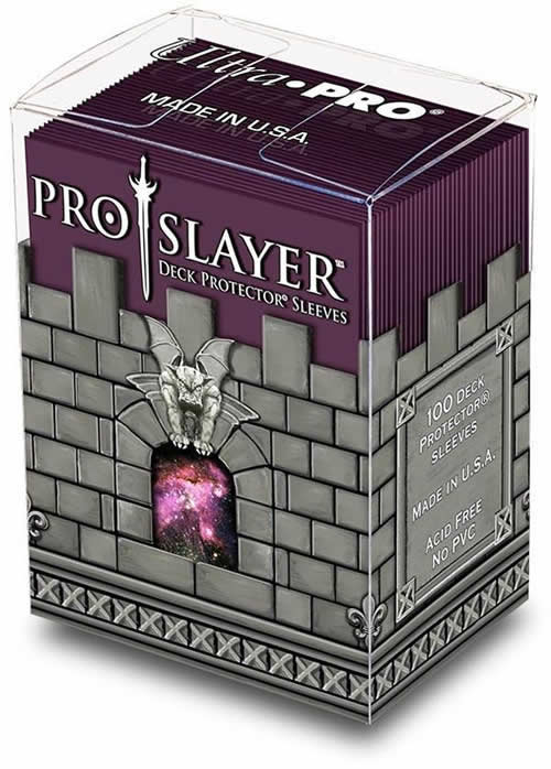 UPR84256 Black Cherry Pro Slayer Standard Card Sleeves Main Image