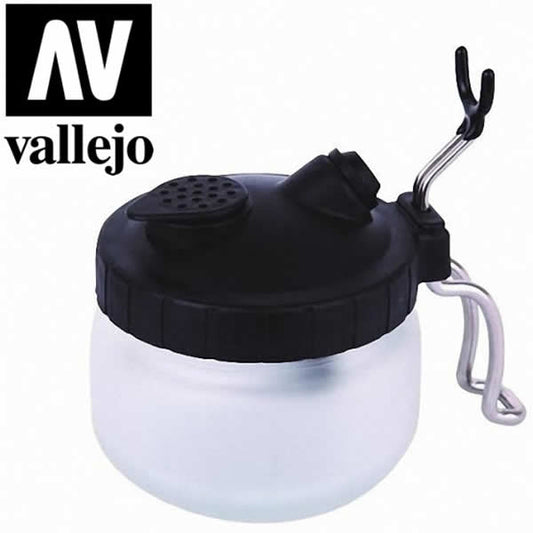 VAL26005 Airbrush Cleaning Pot With 2 Filters Vallejo Main Image