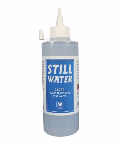 VAL26230 Water Effects Still Water 200ml (6.75 Fl. Oz) Jar Vallejo Paints Main Image