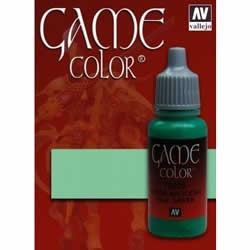 VAL72025 Foul Green Acrylic Paint 17ml Game Color Paint Vallejo Main Image
