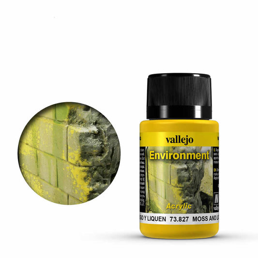 VAL73827 Moss and Lichen Environment Effects 40ml Bottle Acrylic Weathering