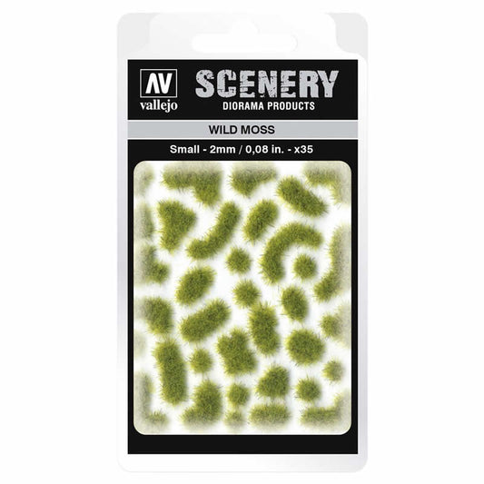 VALSC404 Wild Moss Tuft Small 2mm / 0.08 in. Vallejo Paints Main Image