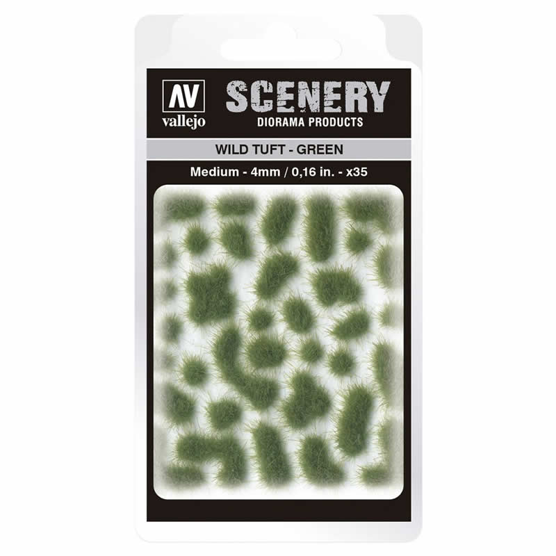 VALSC406 Wild GreenTuft Medium 4mm / 0.16 in. Vallejo Paints Main Image