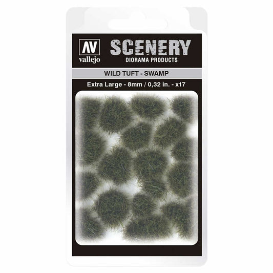 VALSC422 Swamp Wild Tuft Extra Large 8mm / 0.32 in. Vallejo Paints Main Image