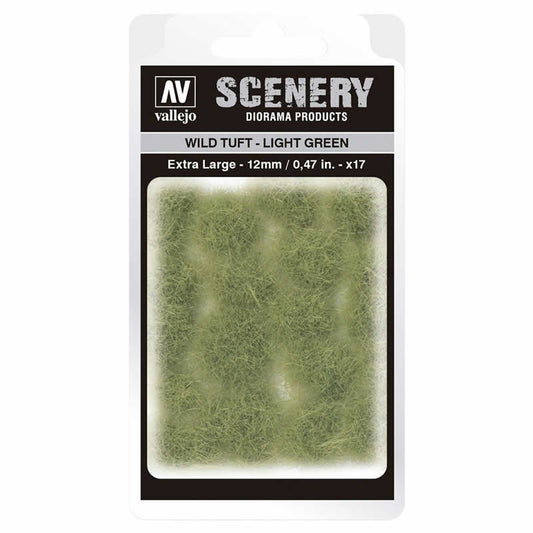 VALSC426 Light Green Wild Tuft Extra Large 12mm / 0.47 in. Vallejo Paints Main Image