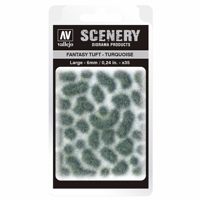 VALSC432 Turquoise Fantasy Tuft Large 6mm / 0.24 in. Vallejo Paints Main Image