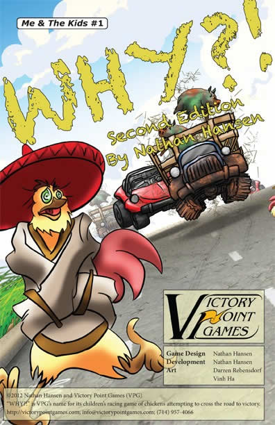 VPG15001 WHY 2nd Edition Board Game Victory Point Games Main Image