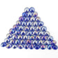 WCX01176 Crystal Dark Blue Iridized Gaming Stones 12 - 14mm (40 or More) Chessex Main Image