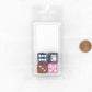 WCXCV0091E4 Nope (grumpy cat) Dice Assorted Colors Pips 16mm (5/8in) D6 Pack of 4 5th Image