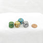 WCXCV0135E4 Are You Kitten Me Dice Assorted Colors with Pips 16mm (5/8in) D6 Pack of 4 Main Image