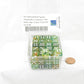 WCXDN1255E50 Spring Nebula Dice Luminary with White Pips 12mm (1/2in) D6 Set of 50 2nd Image