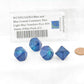 WCXPG1163E4 Blue and Blue Gemini Luminary Dice Light Blue Numbers Perc D10 16mm (5/8in) Pack of 4