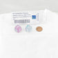 WCXPN0645E2 Wisteria Nebula Luminary Dice White Numbers 16mm (5/8in) D6 Set of 2 2nd Image