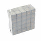 WCXPQ0620E50 Dark Grey Opaque Dice Gold Numbers D6 16mm (5/8in) Pack of 50 2nd Image