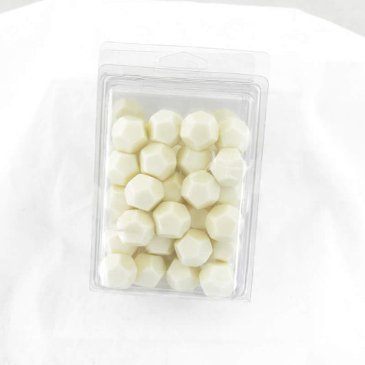 WCXPQ1200AE50 Ivory Blank Opaque Dice D12 Aprox 16mm (5/8in) Pack of 50 Main Image
