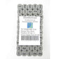 WCXXQ0310B1 Gray Opaque Dice Black Numbers D3 (d6 1-3 Twice) 16mm Pack of 100 2nd Image