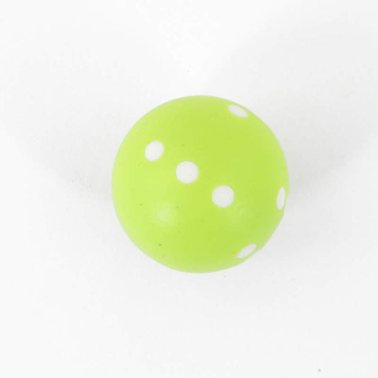 WKP01731E1 Light Green Round Die with White Pips D6 22mm 1 Single Die Main Image