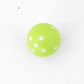 WKP01731E1 Light Green Round Die with White Pips D6 22mm 1 Single Die 2nd Image