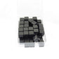 WKP01945E50 Black Blank Opaque Dice Counting Cubes D6 16mm (5/8in) Bulk Pack of 50 Main Image