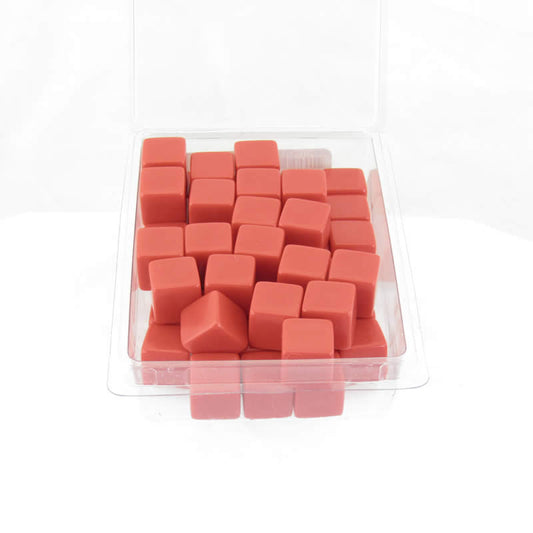 WKP01957E50 Red Blank Opaque Dice Counting Cubes D6 16mm (5/8in) Bulk Pack of 50 Main Image