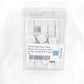 WKP01960B1 White Blank Opaque Dice Counting Cubes D6 16mm (5/8in) Bulk Pack of 100 2nd Image