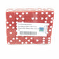 WKP03928E20 Red Sweetheart Dice with White Hearts D6 25mm (1in) Pack of 20 Main Image