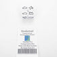 WKP06477E4 Transportation Dice White with Black Symbols D6 22mm Pack of 4 Main Image