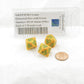WKP07078E3 Lotus Elemental Dice with Green Numbers DT10 16mm (5/8in) Pack of 3 Wondertrail 2nd Image
