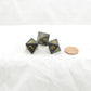 WKP09002E3 Urban Camo Elemental Dice Yellow Numbers D8 16mm Pack of 3 Main Image