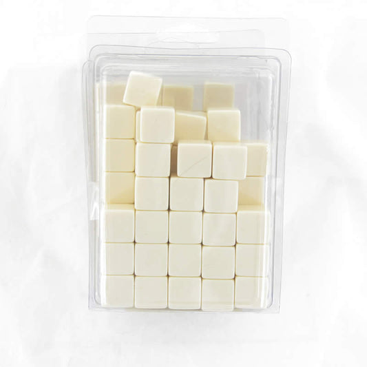 WKP12490B1 Ivory Blank Opaque Dice Counting Cubes D6 16mm (5/8in) Bulk Pack of 100 Main Image